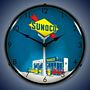 Sunoco Gas Lighted Wall Clock