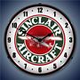 Sinclair Aircraft Lighted Wall Clock