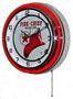 Texaco Gasoline Double Neon Wall Clock