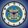 US Coast Guard Lighted Wall Clock