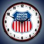 Union Pacific Railroad Lighted Wall Clock