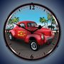 1940 Willys Gasser Lighted Wall Clock