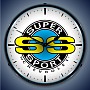 Chevrolet Super Sport Lighted Wall Clock