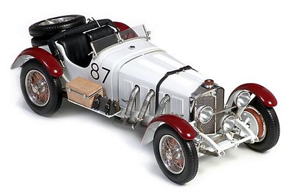 1931 Mercedes-Benz SSKL Mille Miglia Die-Cast 1:18 Scale Model Car by CMC