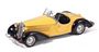 Audi 225 Front Roadster Black And Yellow Limited Edition Die-Cast 1:18 Scale Model Car by CMC