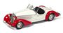 Audi 225 Front Roadster Red And White Limited Edition Die-Cast 1:18 Scale Model Car by CMC