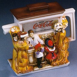 COCA-COLA LIMITED EDITION COLLECTIBLE TEAPOT - THE SODA FOUNTAIN