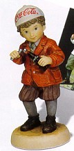 Coca-Cola Boy Serving Coca-Cola Figurine