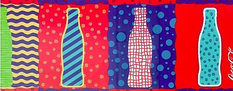 Coca-Cola Pop Art Wall Border