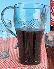 COCA-COLA TWO QUART ACRYLIC PITCHER