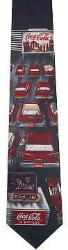 COCA-COLA DRIVE IN NECKTIE