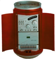 COCA-COLA RADIO CASSETTE PLAYER