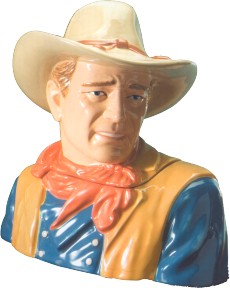 JOHN WAYNE LIMITED EDITION COOKIE JAR