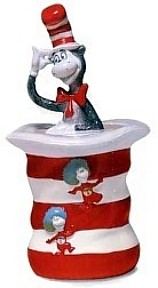 DR. SEUSS CAT IN THE HAT COOKIE JAR