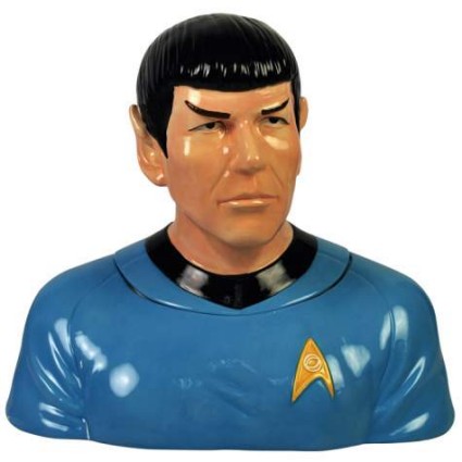 Star Trek Commander Spock Cookie Jar
