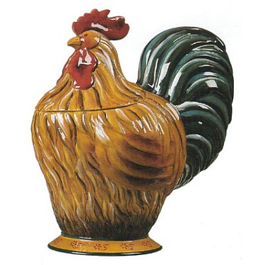 REGAL ROOSTER COOKIE JAR