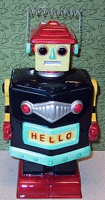 ROBOT COOKIE JAR
