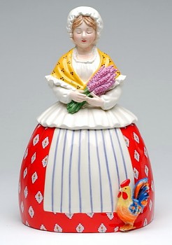 PROVENCAL MISS COOKIE JAR