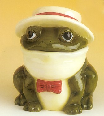 SOUTHERN FROG COOKIE JAR