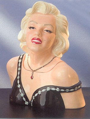 MARILYN MONROE BUST LIMITED EDITION COOKIE JAR