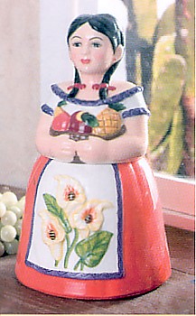 CALLA LILY COOKIE JAR