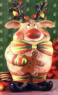REINDEER COOKIE JAR