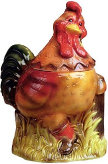 ROOSTER COOKIE JAR