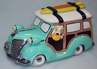 WOODIE COOKIE JAR BY HENRY CAVANAGH