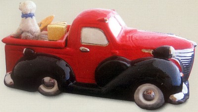 VINTAGE TRUCK COOKIE JAR BY HENRY CAVANAGH