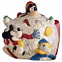 MICKEY AND FRIENDS SKIING DISNEY COOKIE JAR