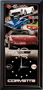 CORVETTE 40th ANNIVERSARY LIMITED EDITION WALL CLOCK