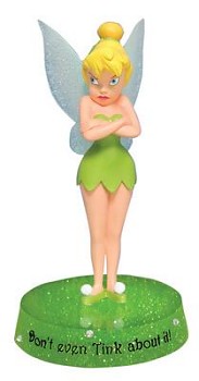 DISNEY LIFE ACCORDING TO TINKER BELL DON'T EVEN TINK ABOUT IT FIGURINE
