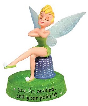 Disney Life According To Tinker Bell Spoiled Figurine