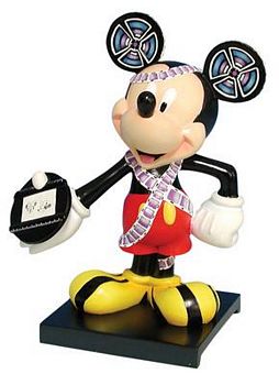 DISNEY MICKEY INSPEARATIONS FILMIC MICKEY MOUSE FIGURINE