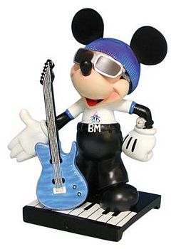 Disney Mickey Inspearations Music Mouse Mickey Mouse Figurine