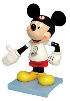 Disney Mickey Inspearations I Speak For Mickey And Mickey Speaks For Me Mickey Mouse Figurine