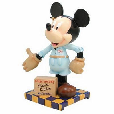 Disney Mickey Inspearations Mickey On The Move Mickey Mouse Figurine
