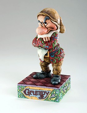 DISNEY TRADITIONS GRUMPY FIGURINE BY JIM SHORE