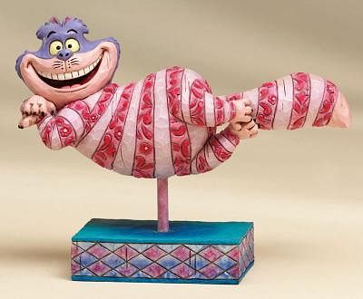 DISNEY TRADITIONS CHESHIRE CAT FROM THE ARISTOCATS FIGURINE BY JIM SHORE