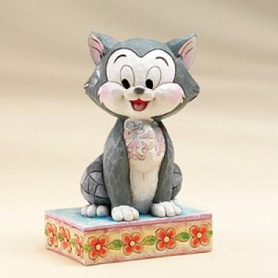 DISNEY TRADITIONS BUONO FIGARO THE CAT FROM PINOCCHIO FIGURINE BY JIM SHORE