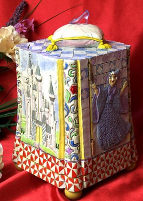 DISNEY TRADITIONS CINDERLLA'S SLIPPER JEWELRY BOX BY JIM SHORE