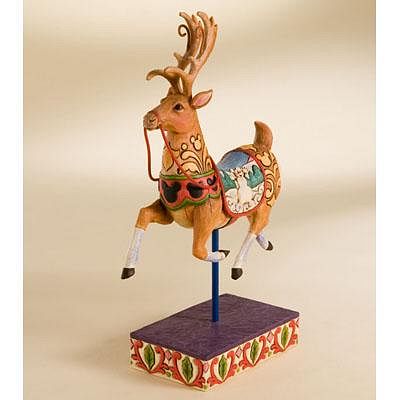 DISNEY TRADITIONS DASHER THE REINDEER FIGURINE BY JIM SHORE