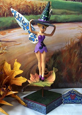 DISNEY TRADITIONS TINKER BELL PIXIE-BE-WITCH FIGURINE BY JIM SHORE