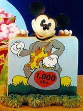 MICKEY THE MUSCLEMAN FIGURINE