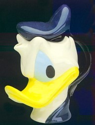 DONALD DUCK HEAD LARGE TEAPOT BY CARDEW