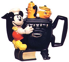 MICKEY STOVE LARGE LIMITED EDITION TEAPOT BY CARDEW