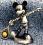 Mickey Tennis Pewter Figurine