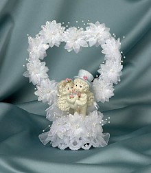 DREAMSICLES WEDDING CAKE TOPPER
