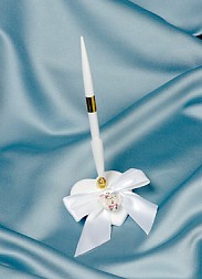 DREAMSICLES WEDDING PEN SET WITH HEART CHARM