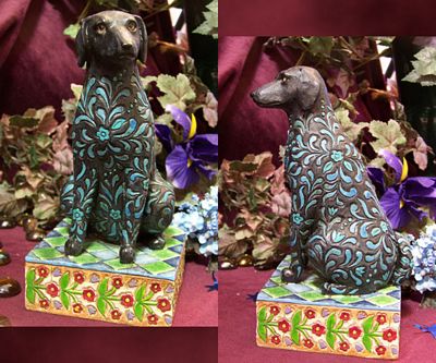 JIM SHORE HEARTWOOD CREEK BLACK LAB FIGURINE